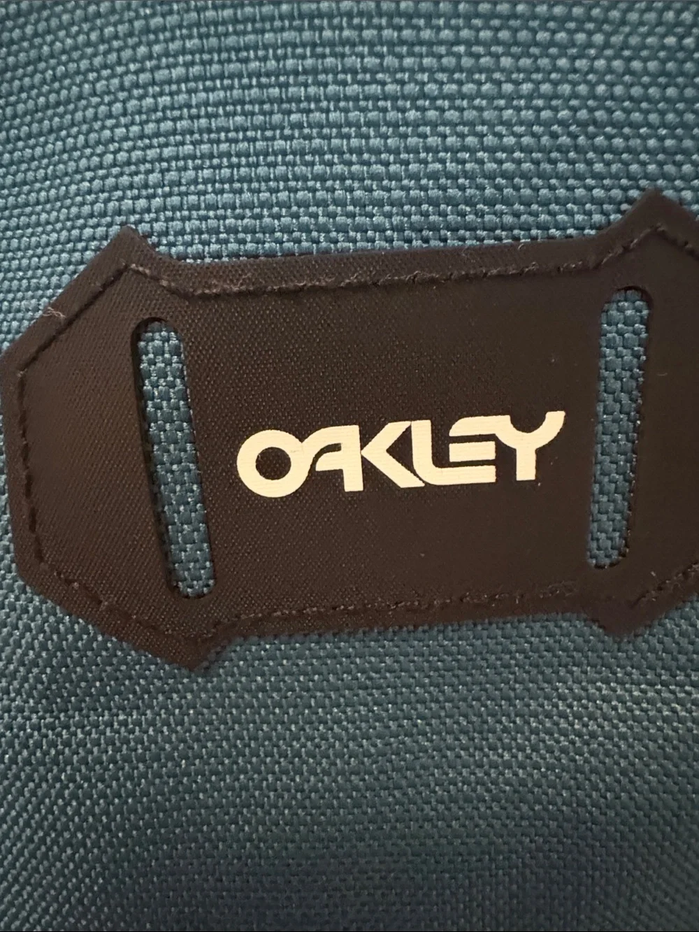 Oakley Green Drawstring Pack with Black Trim